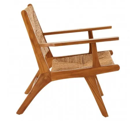 Teak Wood Armchair
