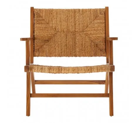 Teak Wood Armchair