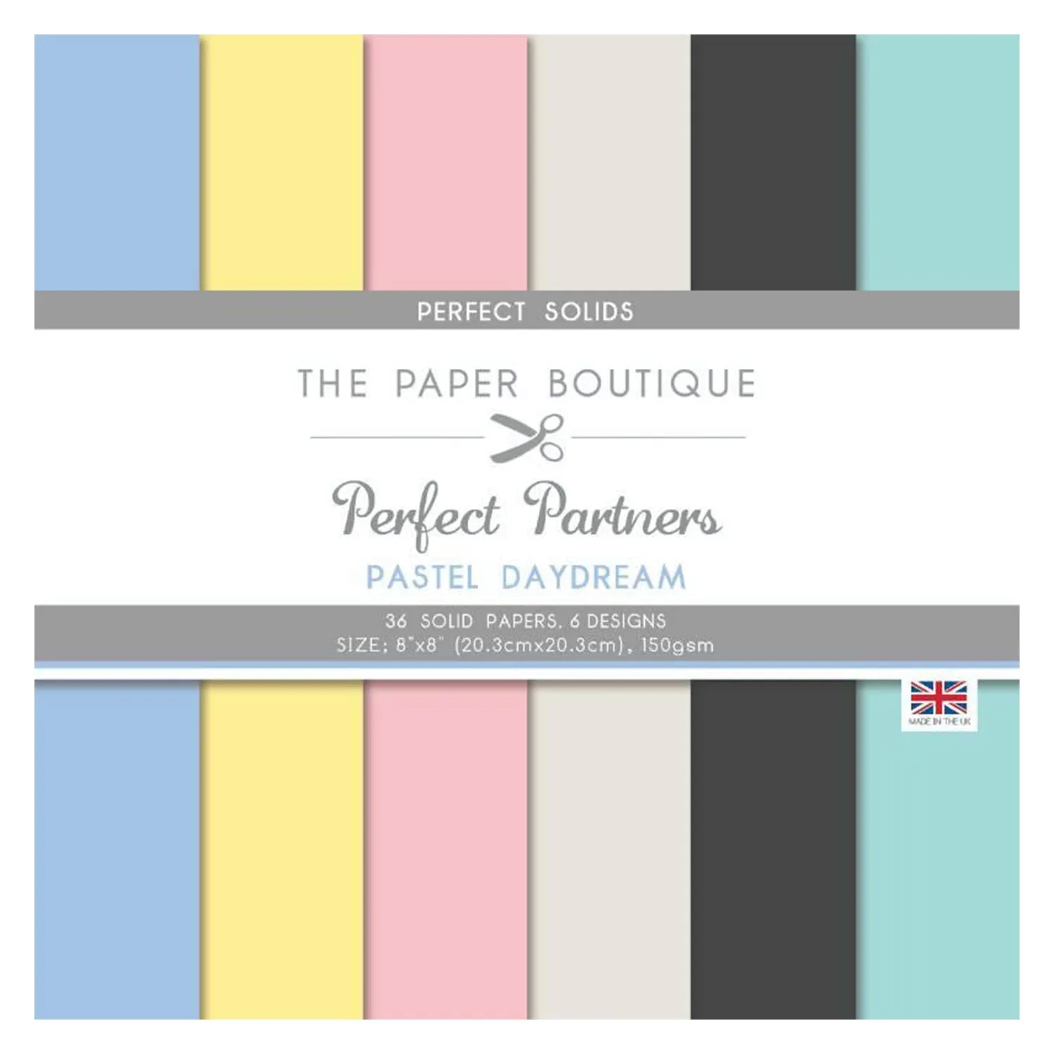 The Paper Boutique Perfect Partners Pastel Daydream 8"x8" - Colours*