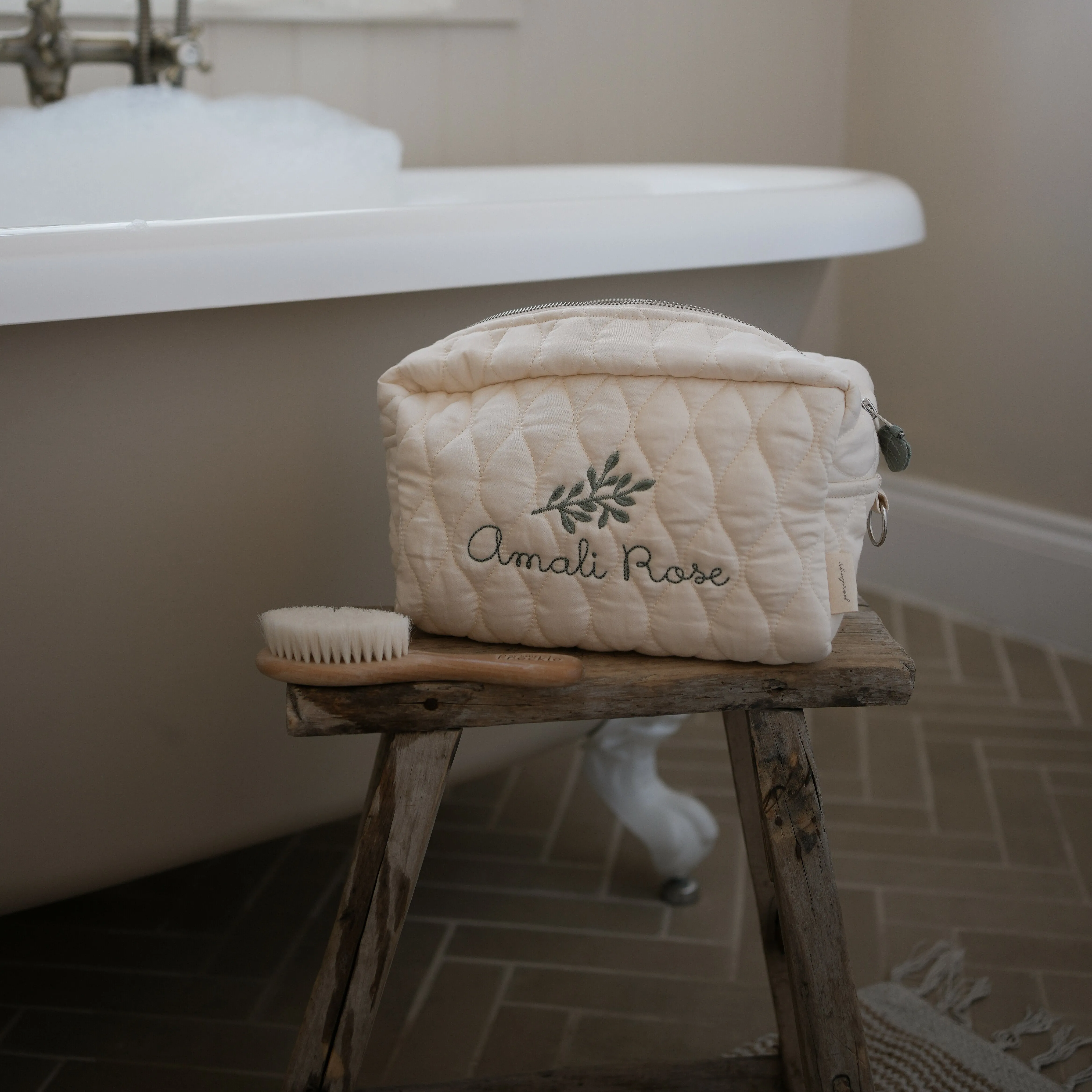 Toiletry Pouch - Ivory