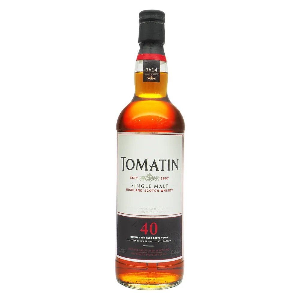 Tomatin 1967 40 Years Limited Release