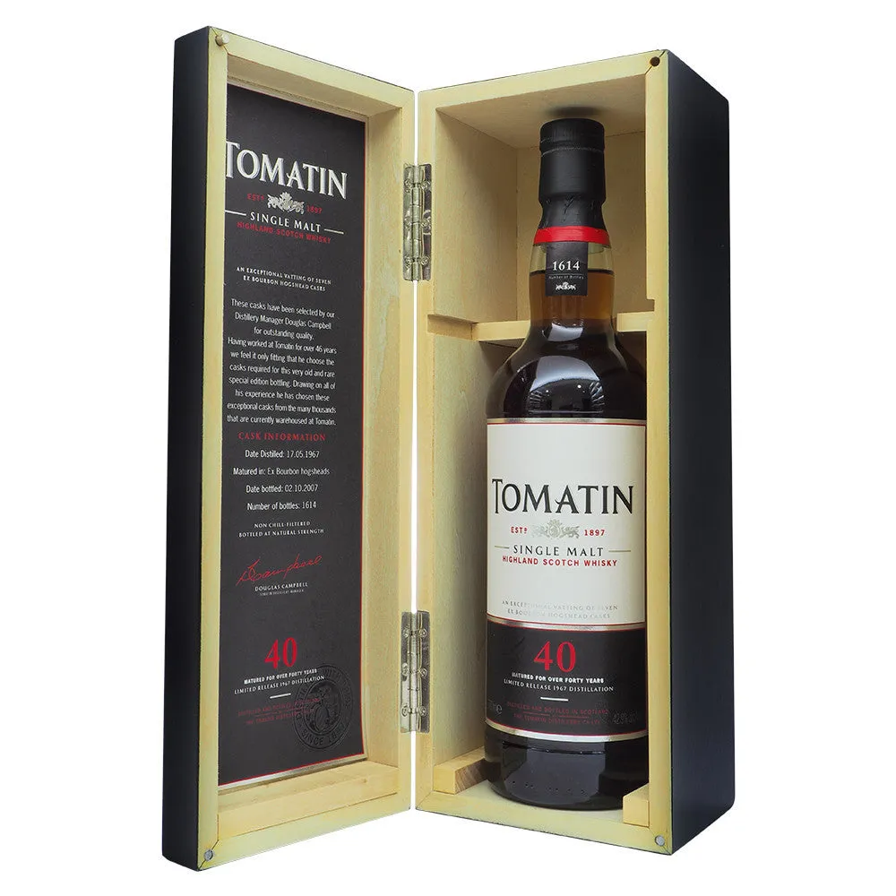Tomatin 1967 40 Years Limited Release