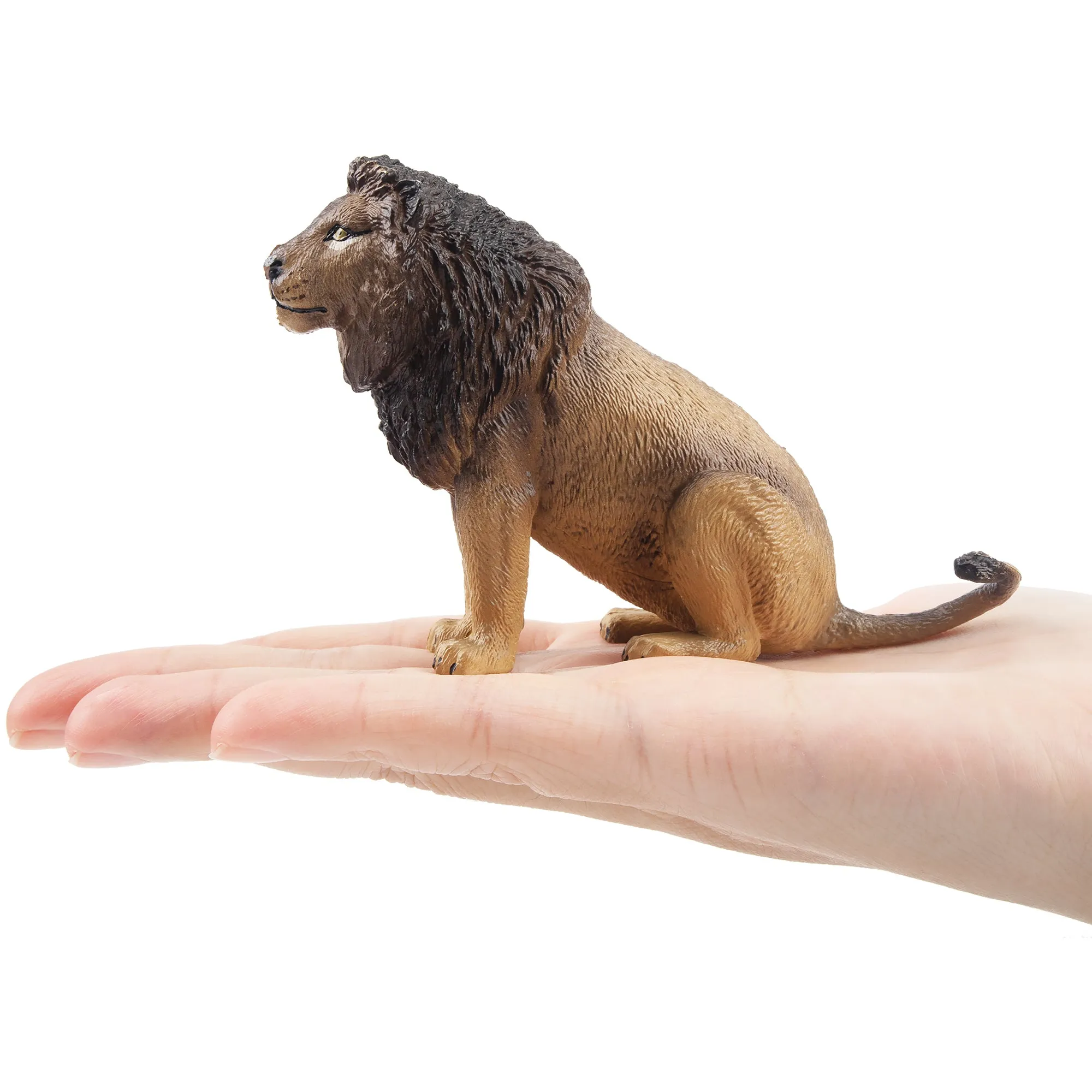Toymany Sitting Lion Figurine Toy