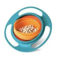 Universal Non-Spill Gyro Bowl for Toddlers