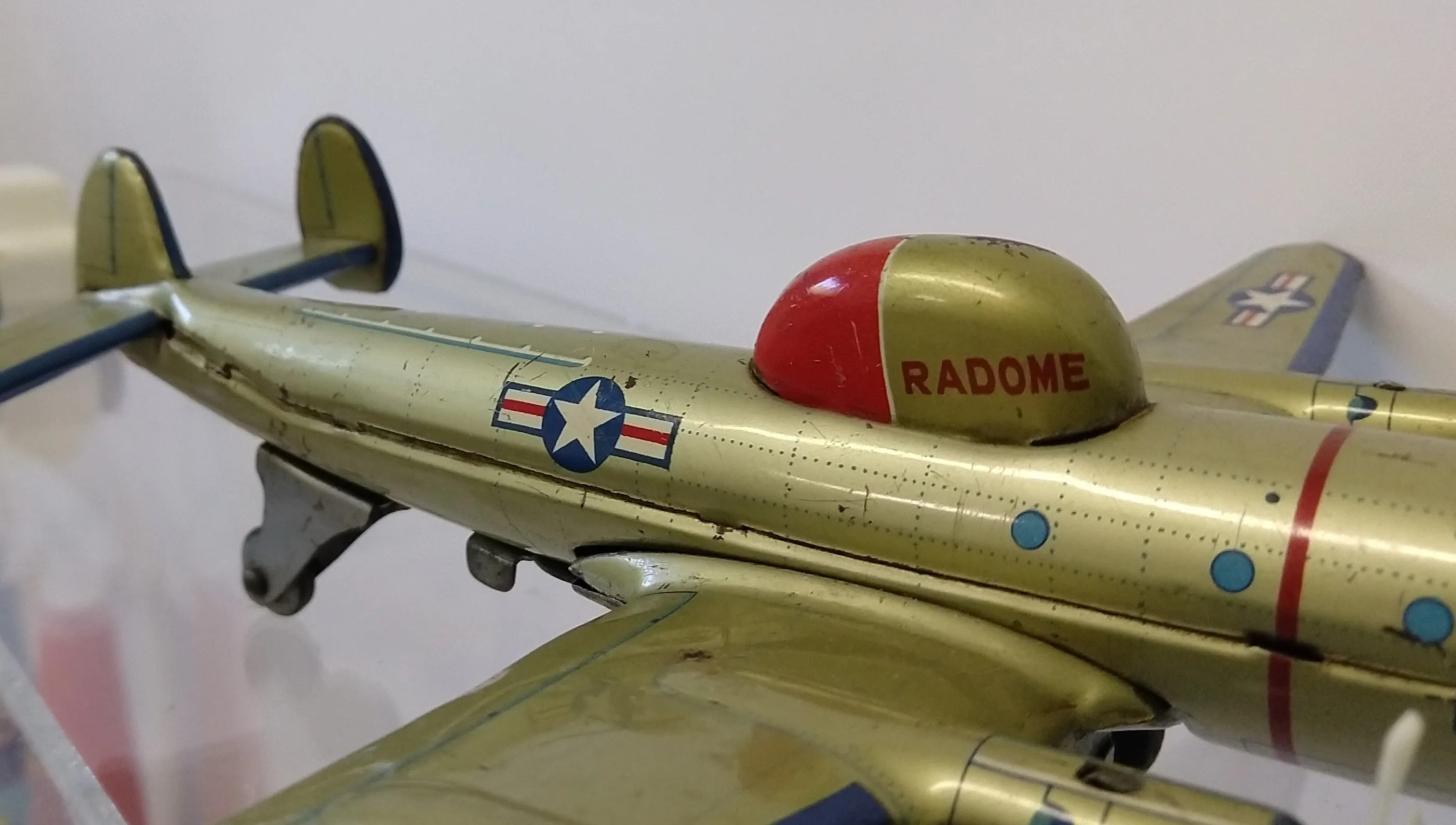 USAF Tin Toy Constellation replacement propeller.