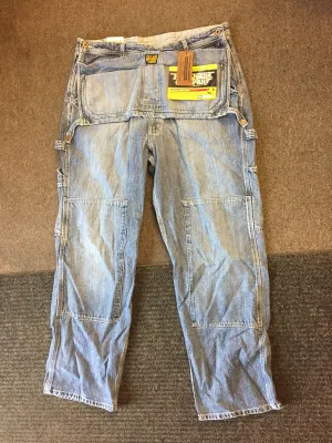 Vintage 1990's Polo Jeans Co Tool Bag Pants Workwear Ralph Lauren NOS w/tags Sz 36 X 32