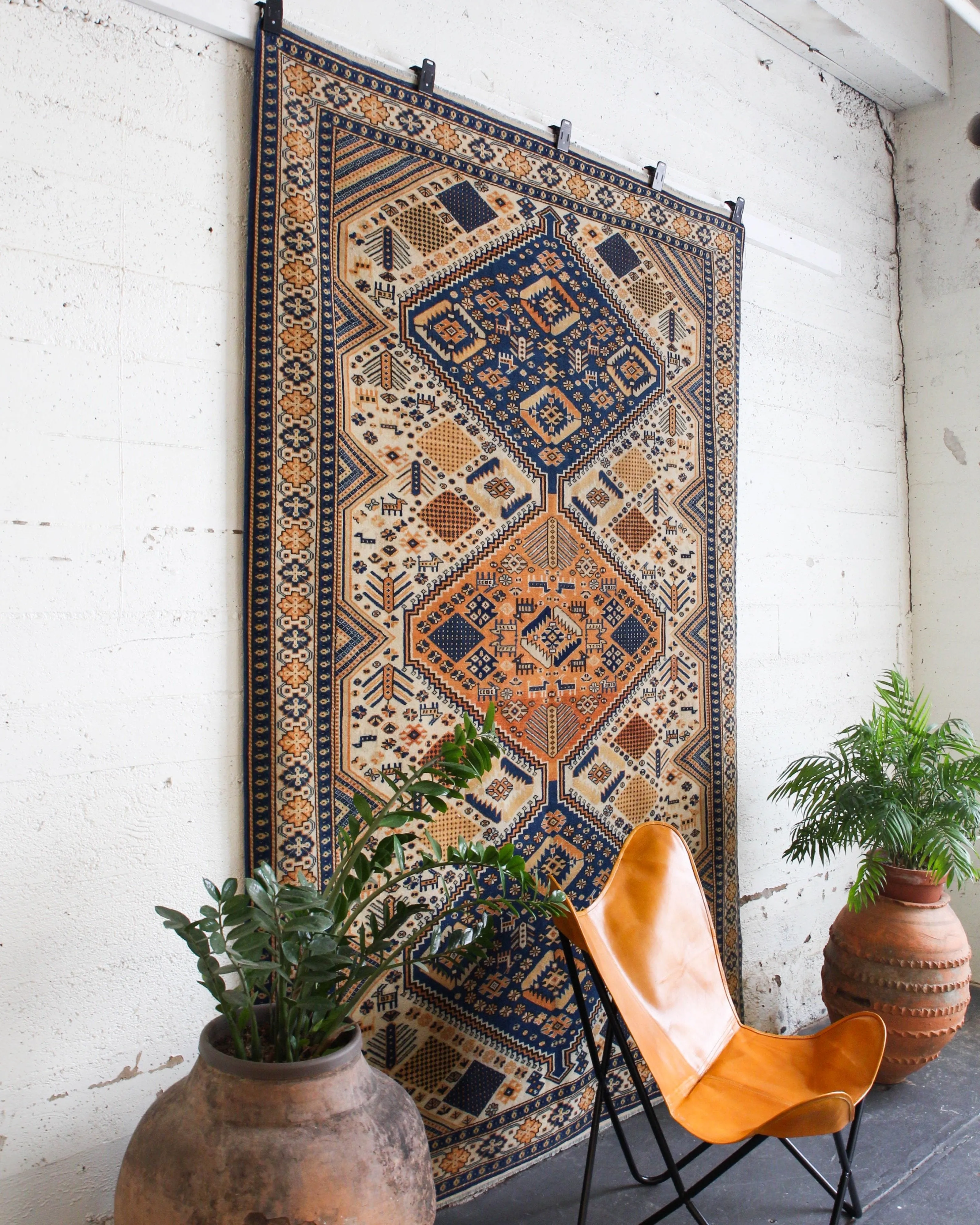 Vintage Anatolian Rug 6'3"x9'4"