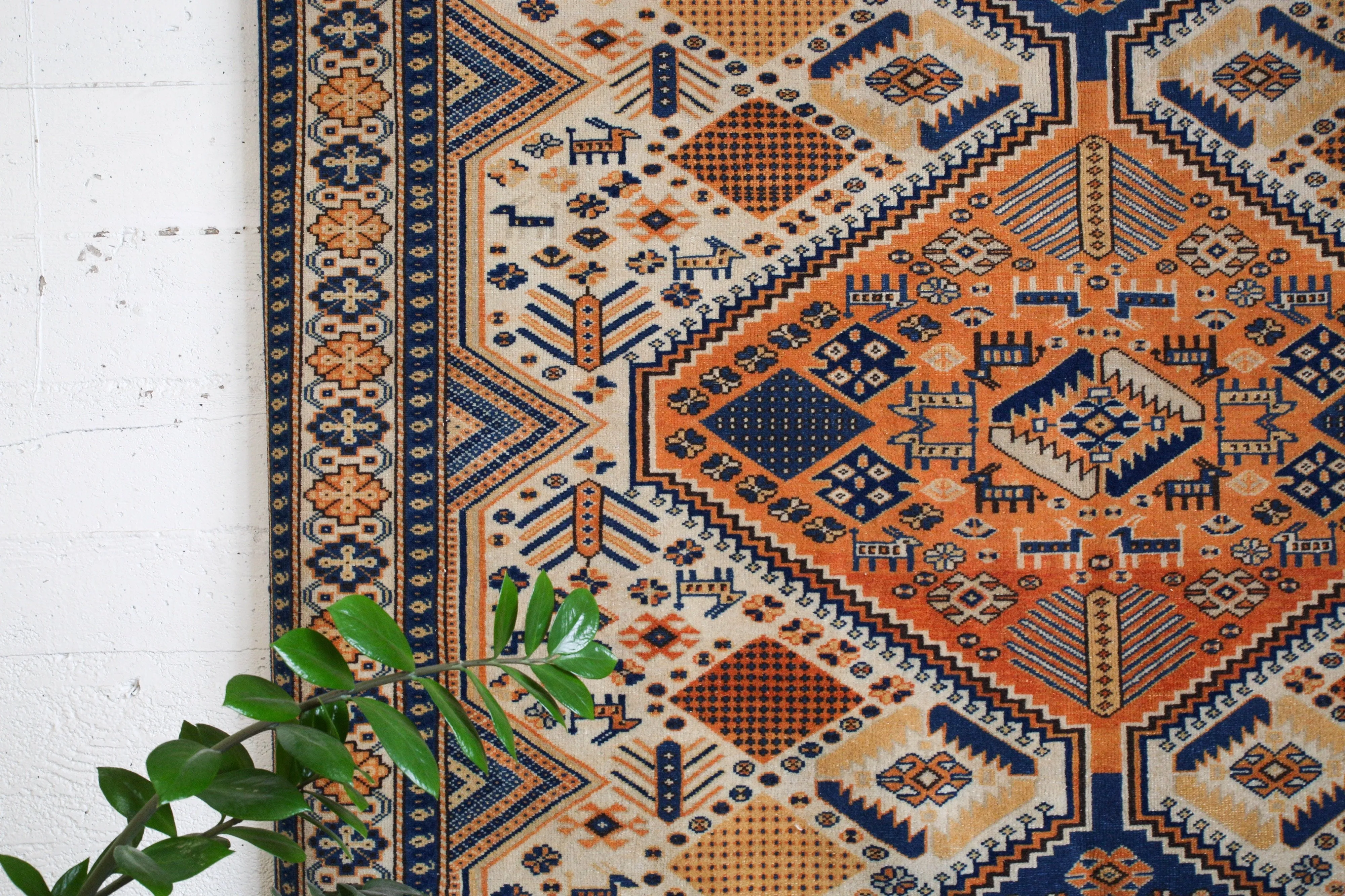 Vintage Anatolian Rug 6'3"x9'4"