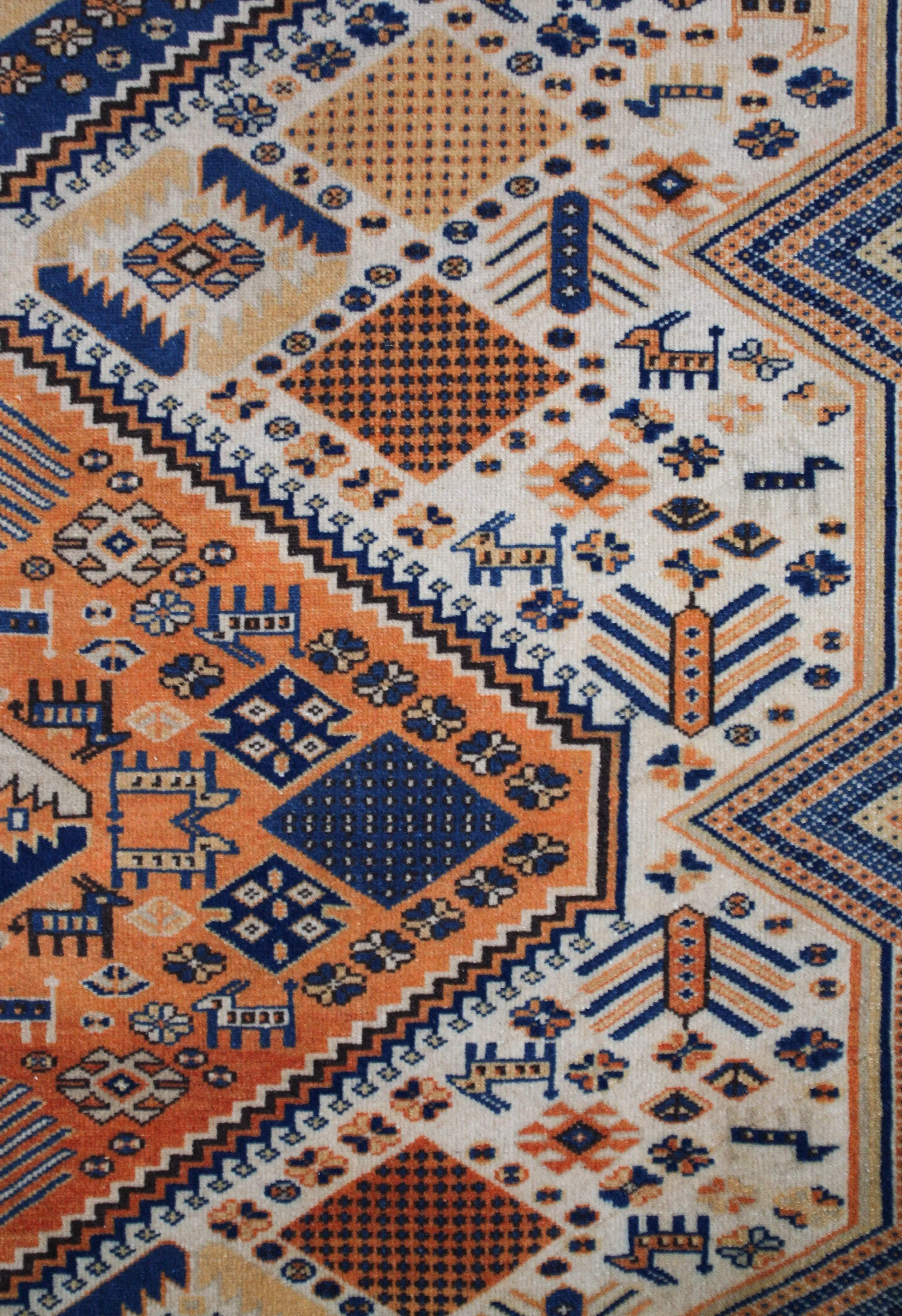 Vintage Anatolian Rug 6'3"x9'4"