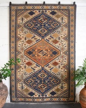 Vintage Anatolian Rug 6'3"x9'4"