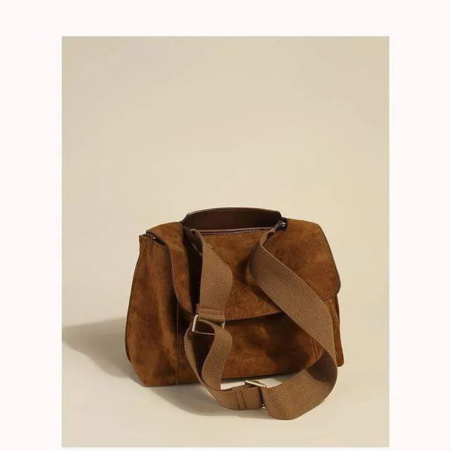 Vintage Flap Satchel Bag