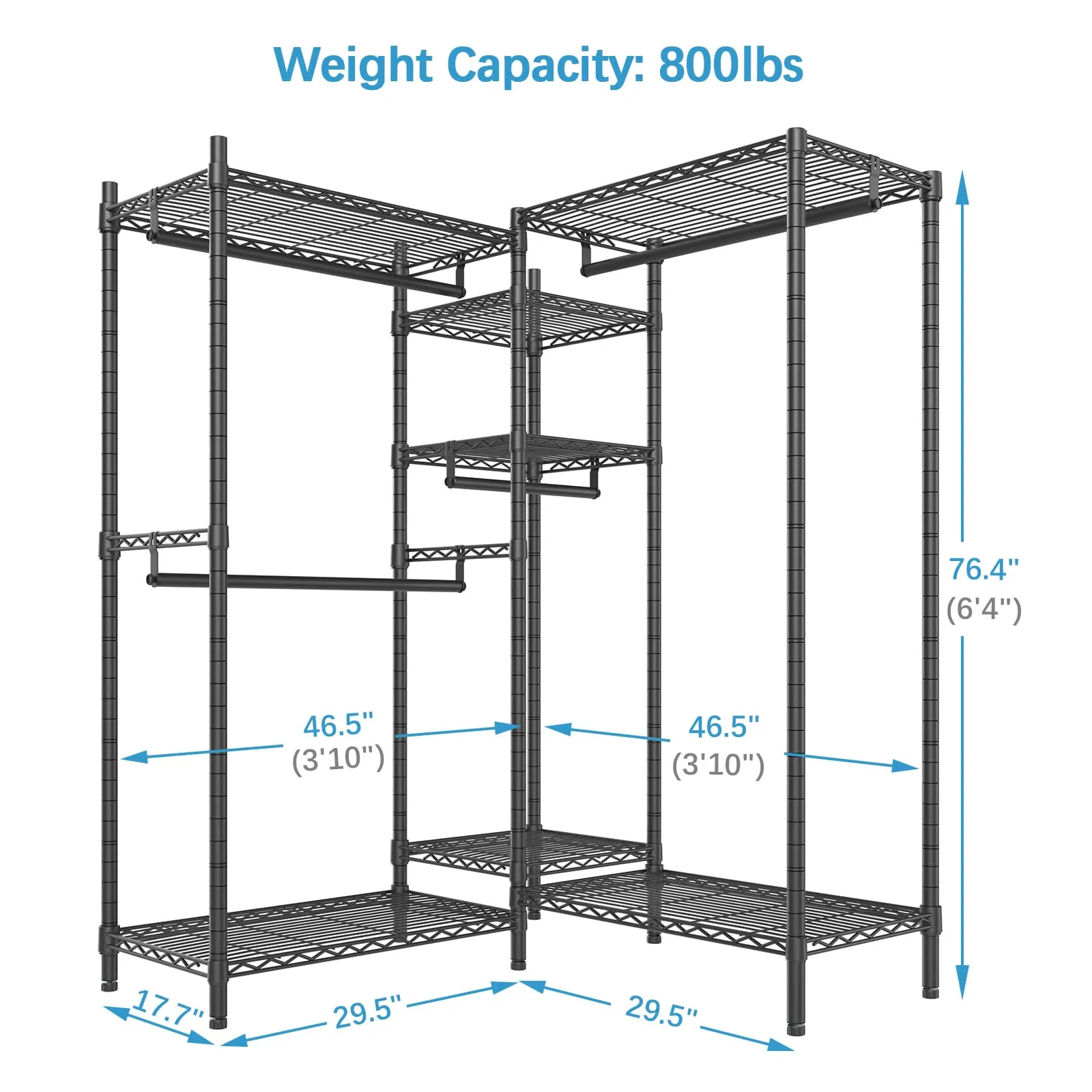 VIPEK L6 Garment Rack