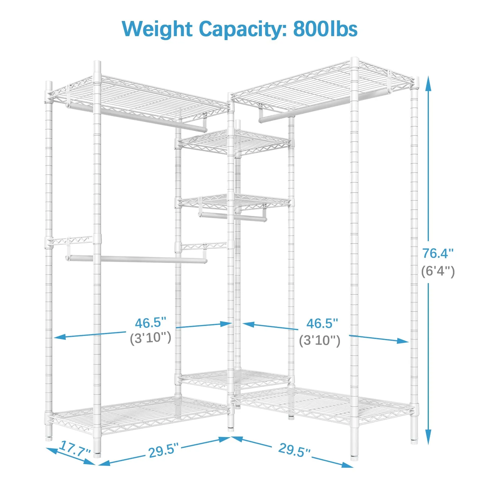 VIPEK L6 Garment Rack