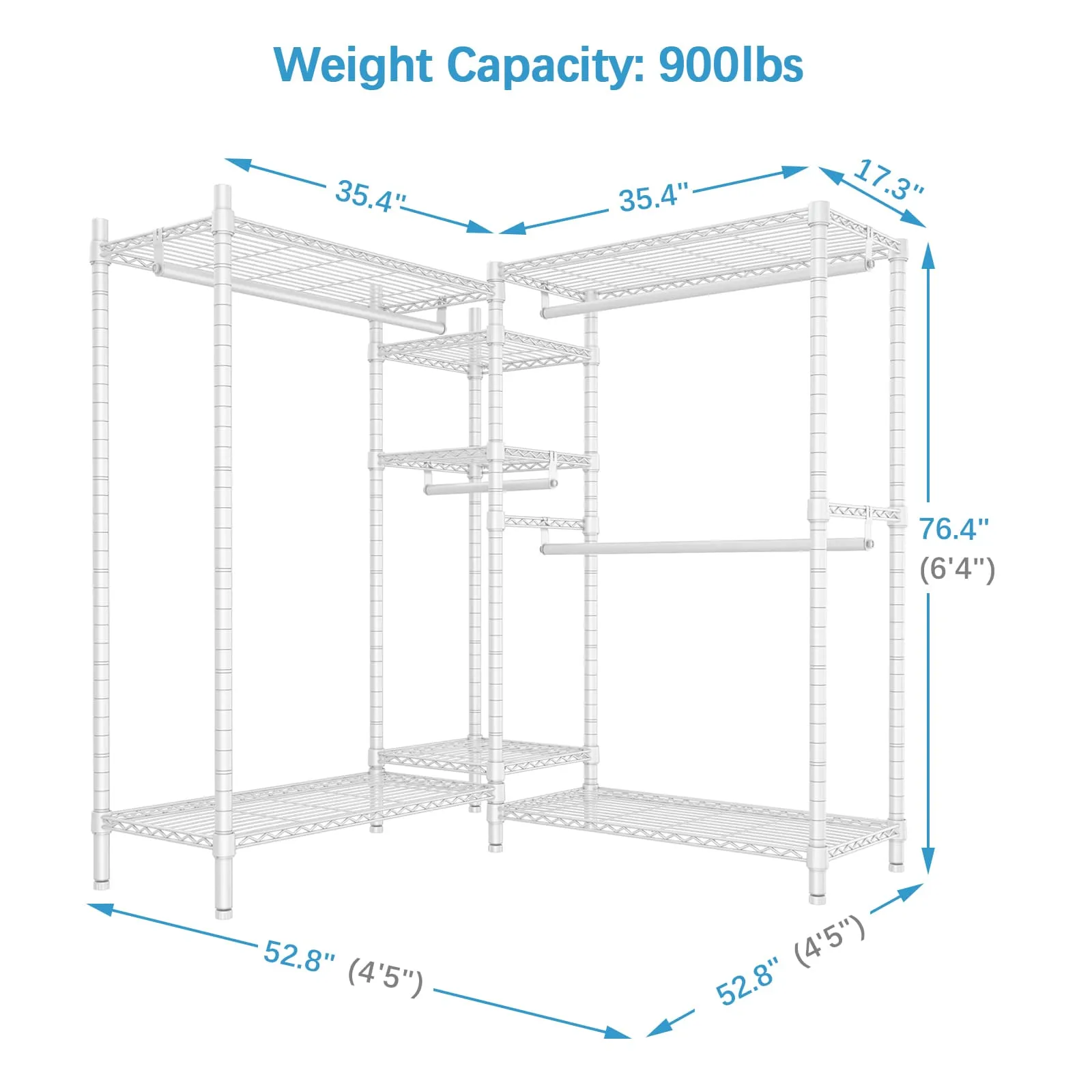 VIPEK L6 Garment Rack