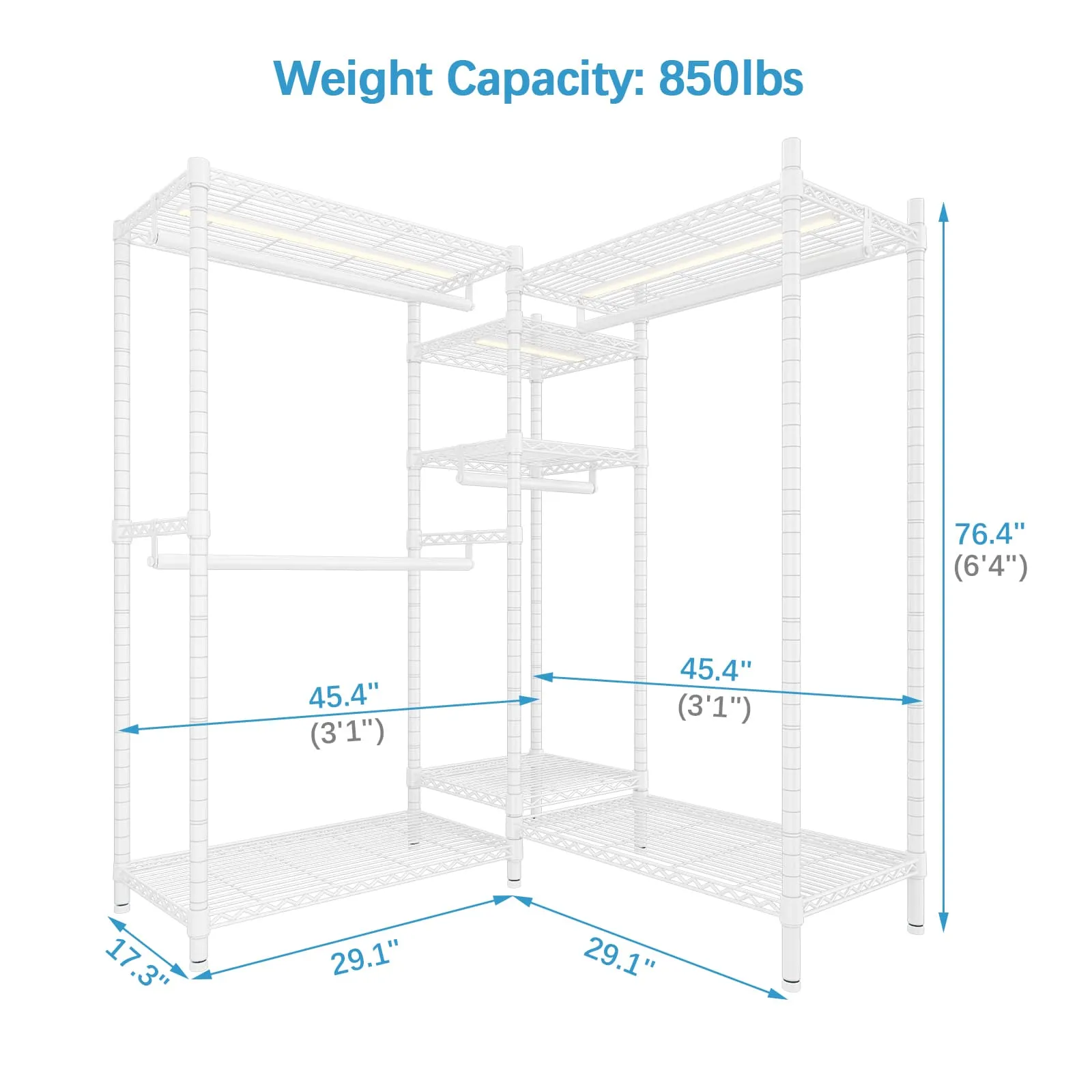 VIPEK L6 Garment Rack