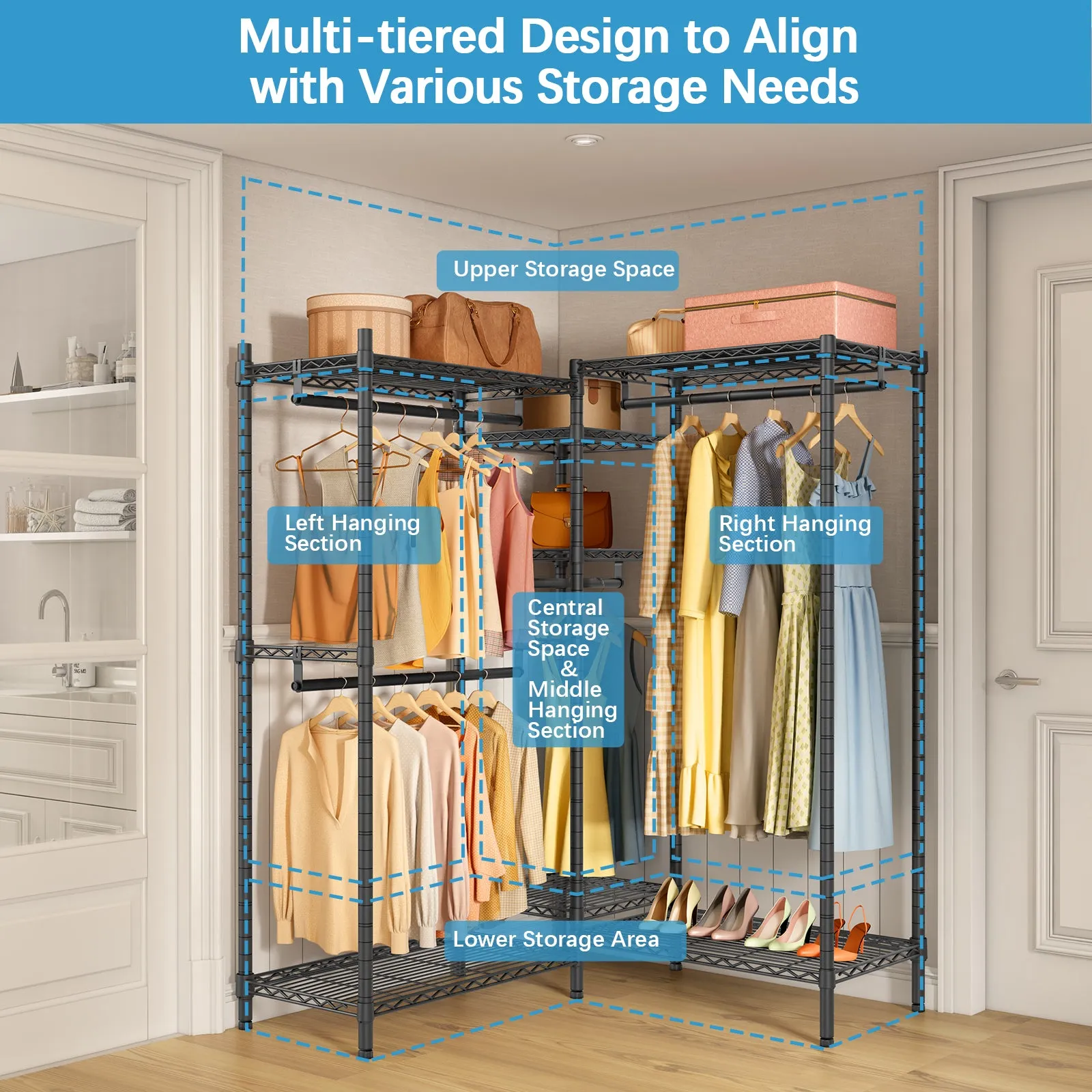 VIPEK L6 Garment Rack