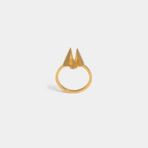 Wanted Dream - ring - sterling silver 925 - gold plated