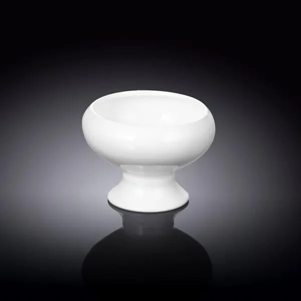 White Dessert Vase 4.5" inch X 3" inch | 11 X 8 Cm 14Fl Oz | 420 Ml