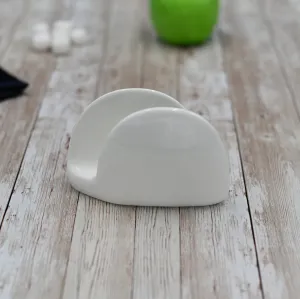 White Napkin Holder 4.5" inch X 3" inch | 11 X 8 Cm