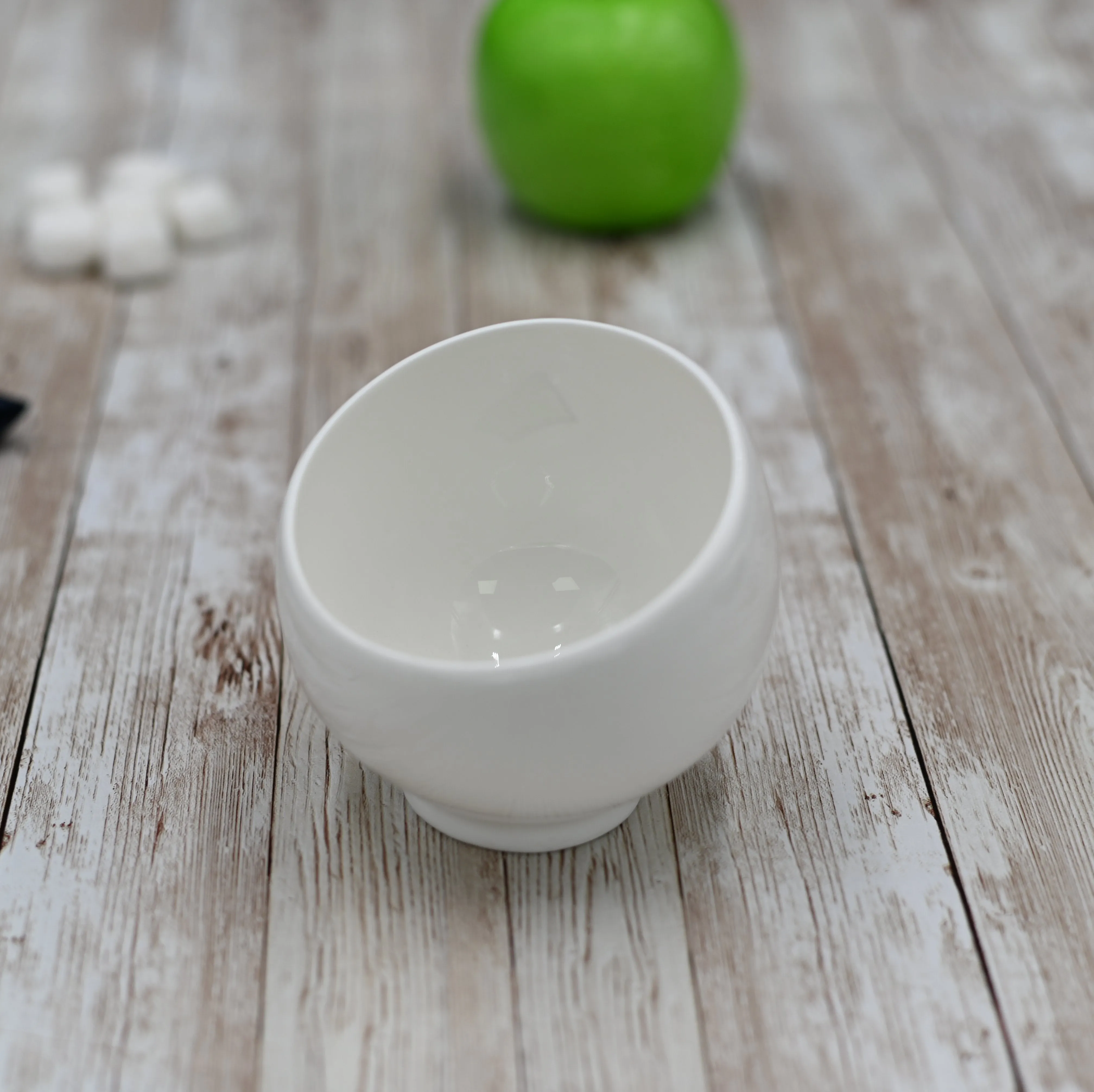 White Sugar/Dessert Bowl 3.5" inch X 3.5" inch | 8.5 X 9 Cm