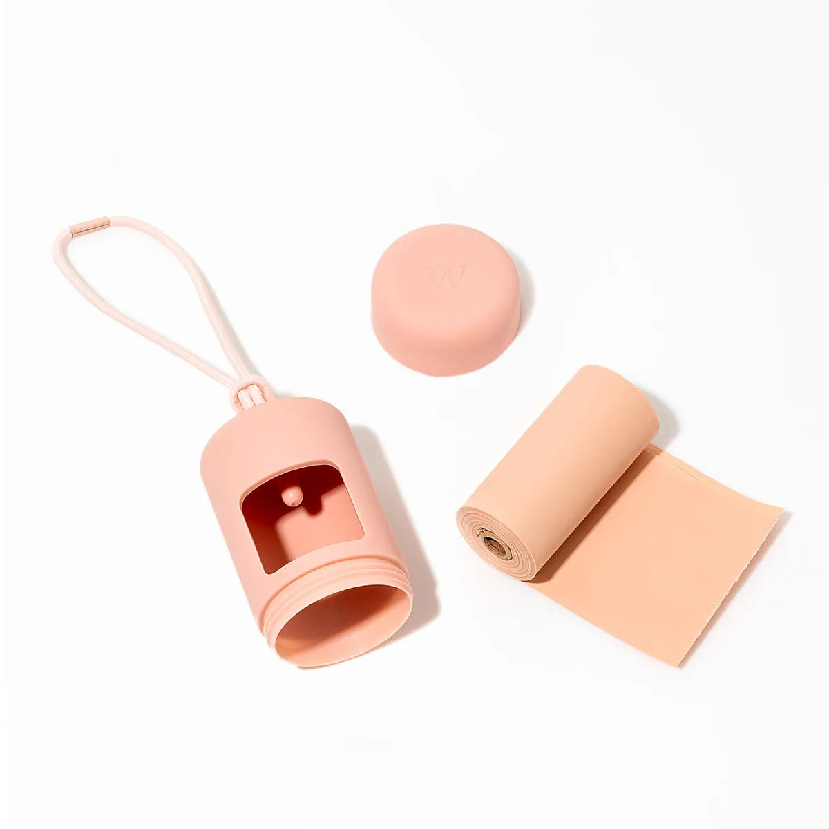Wild One Poop Bag Carrier - Blush