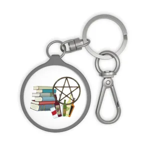 Wine and Witchcraft Keyring Tag