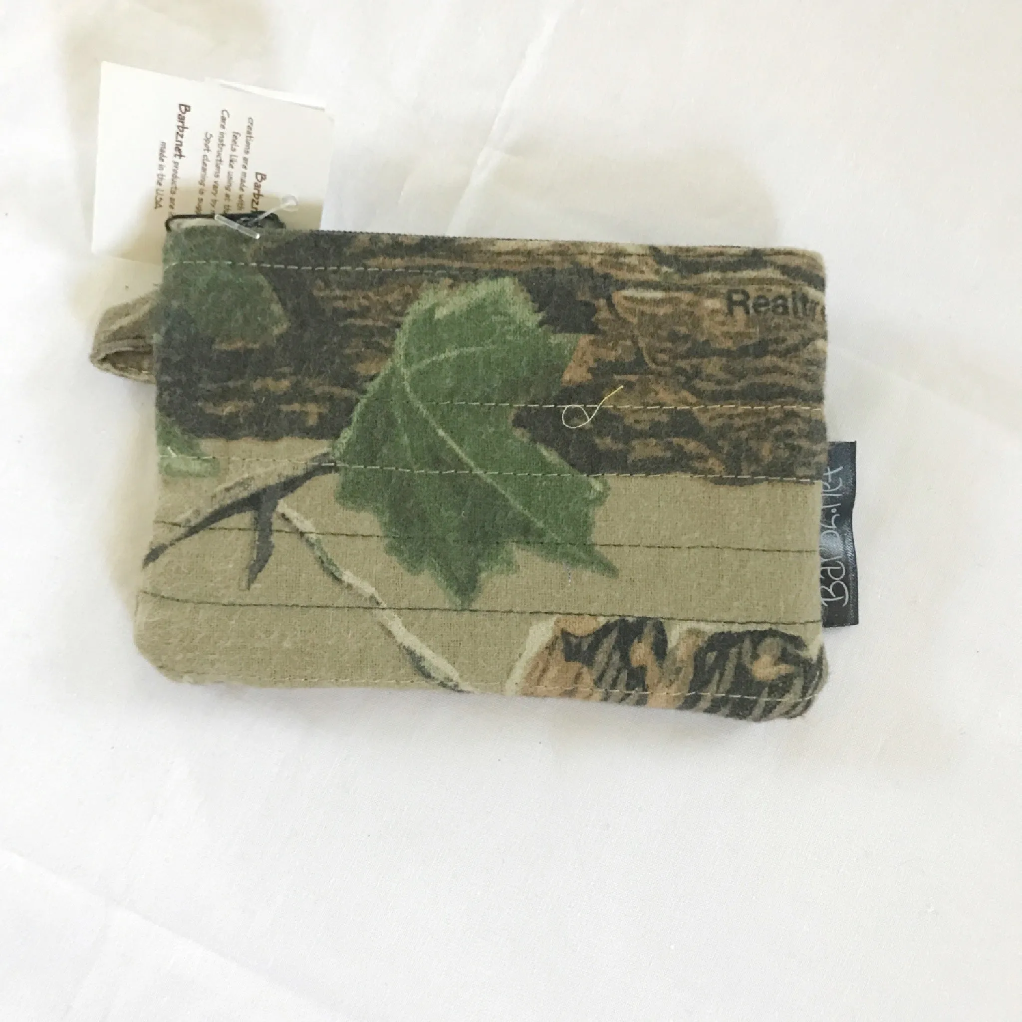 Wisconsin Camo Coin Purse, Men's Murse, Barbz.net