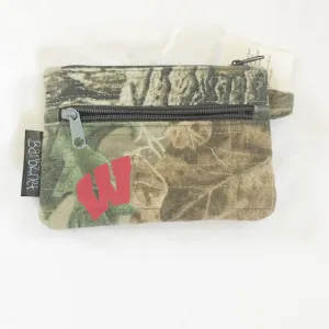 Wisconsin Camo Coin Purse, Men's Murse, Barbz.net