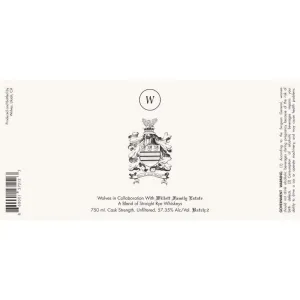 Wolves Whiskey X Willet Distillery The Rye Project Volume Two
