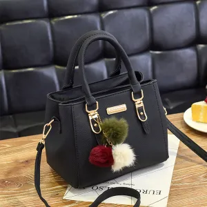 Women - Handbag - Leather with Pendant - Stylish Designer Accessory