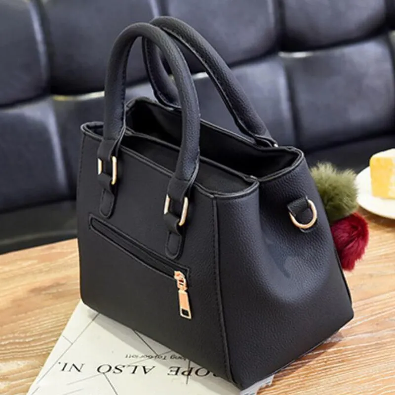 Women - Handbag - Leather with Pendant - Stylish Designer Accessory