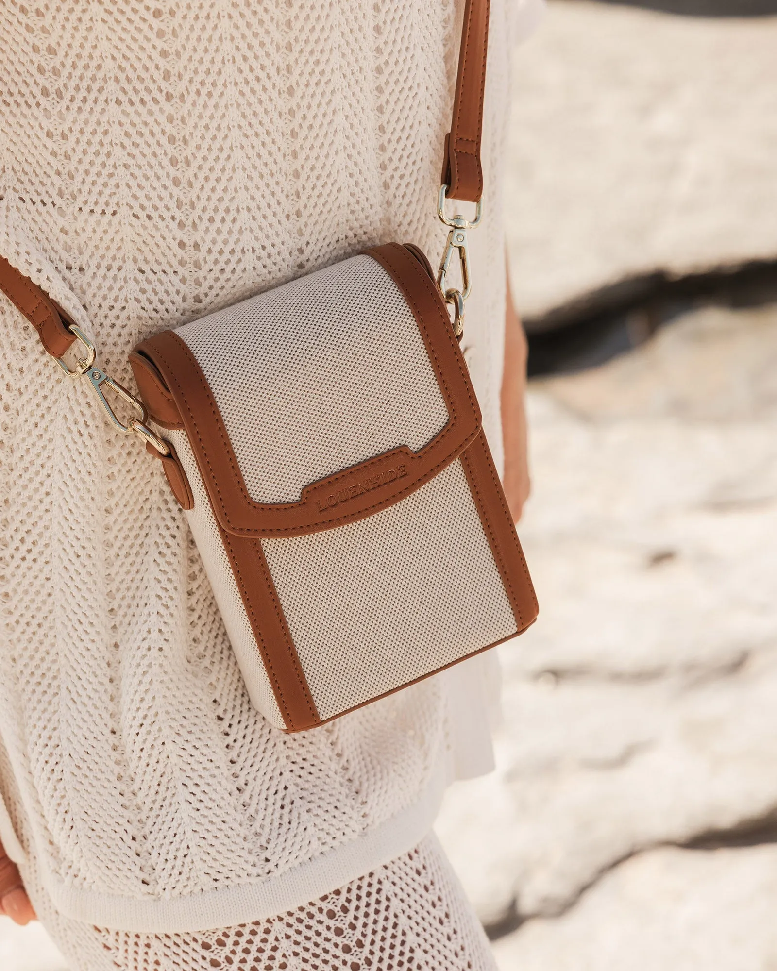 Yoko Canvas Phone Bag