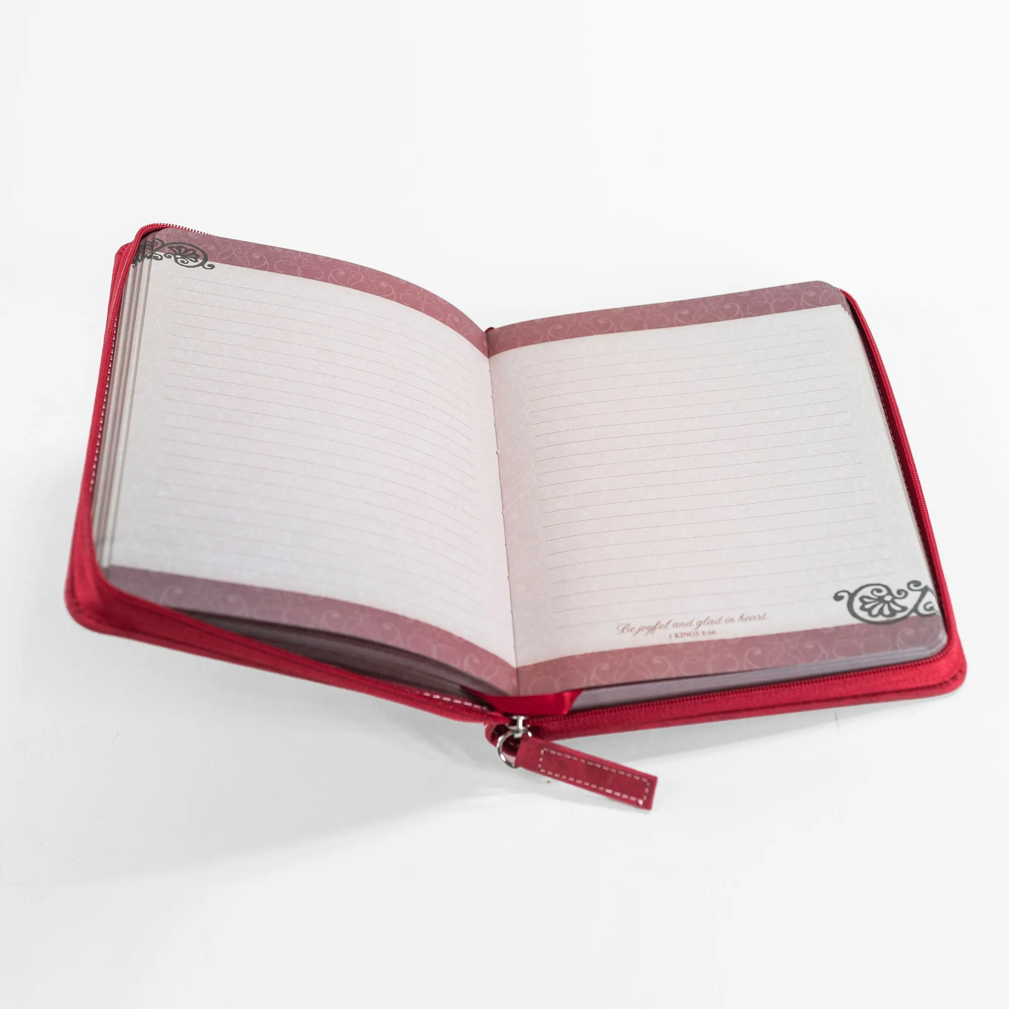Zippered Journal - Red Proverbs 31